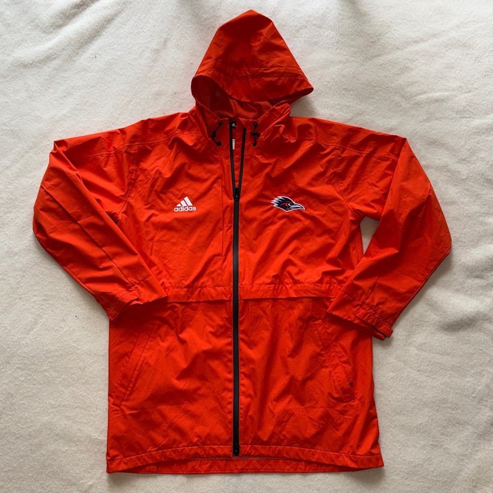 UTSA Roadrunners Adidas Large Windbreaker Rain Jacket